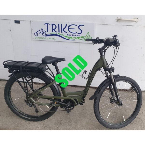 **Pre-loved** SmartMotion X-City e-Bike - Army Green