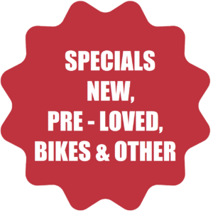 Specials - New, Pre-Loved & Bikes